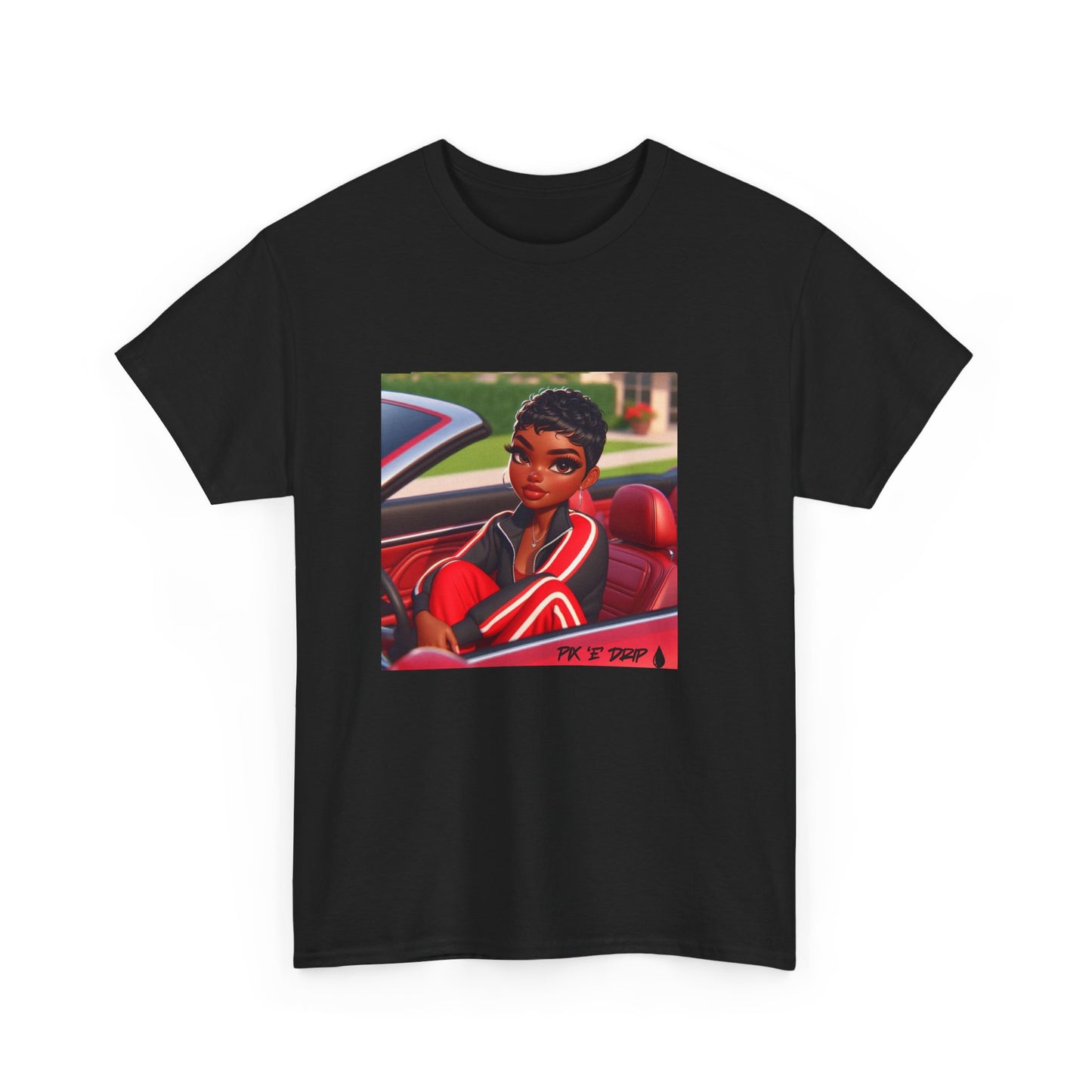 Pix ‘E’ Drip Unisex Heavy Cotton Tee