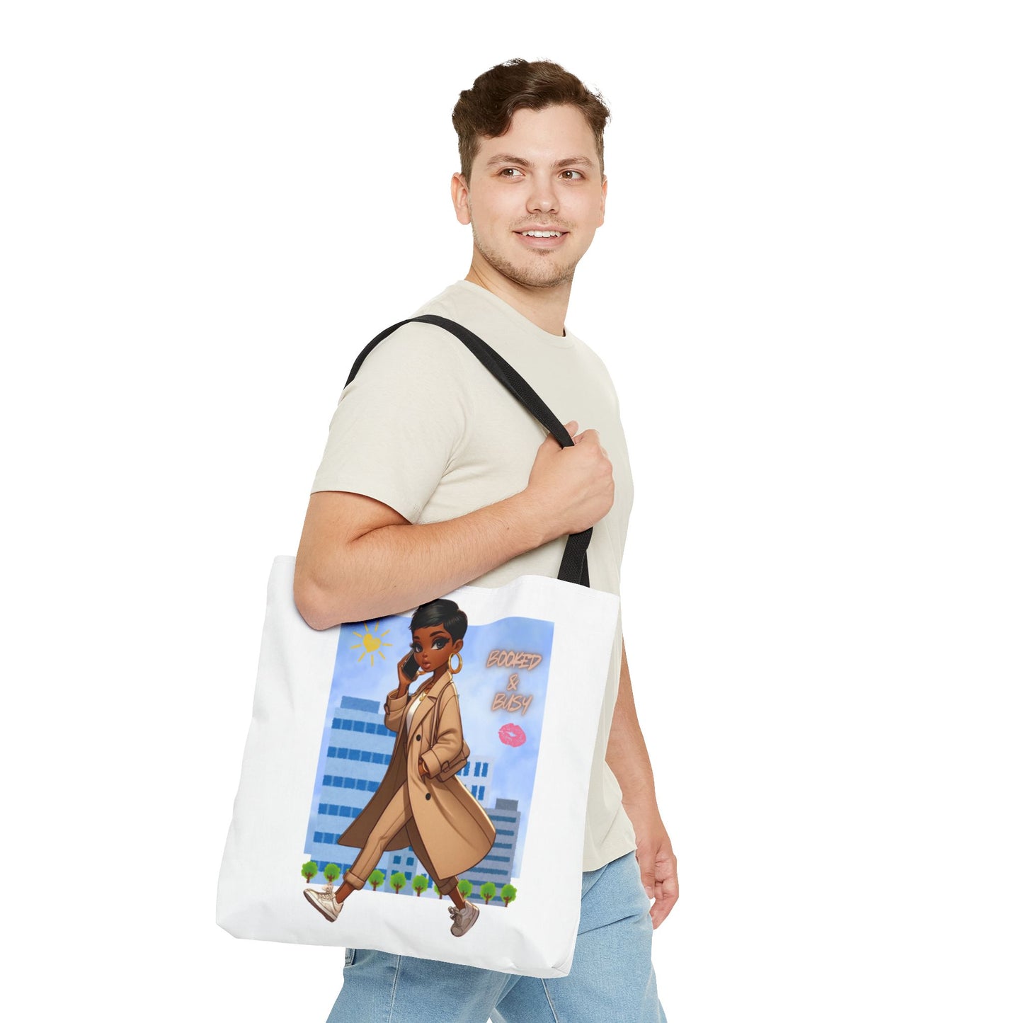 Booked & Busy Unisex Tote Bag
