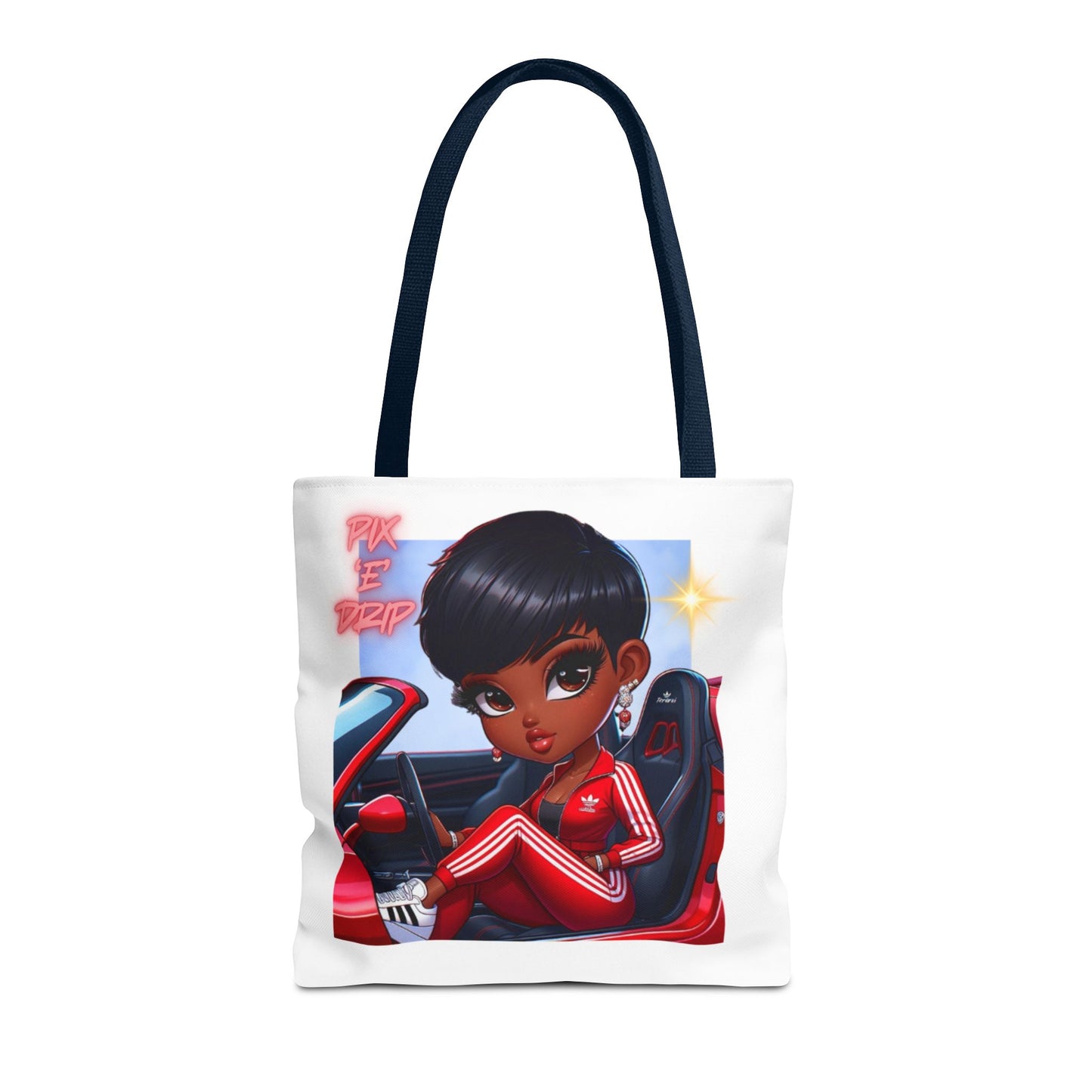 Pix ‘E’ Drip Unisex Tote Bag