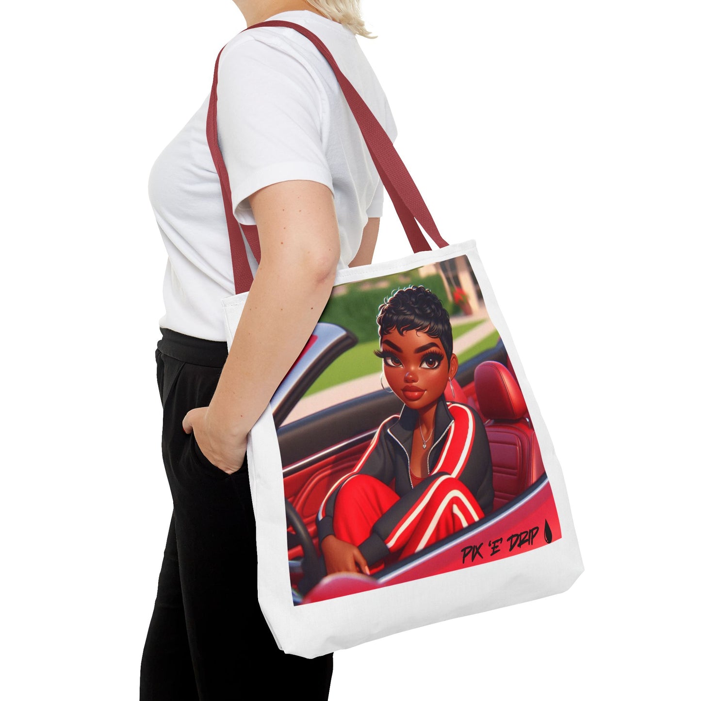 Pix ‘E’ Drip Unisex Tote Bag
