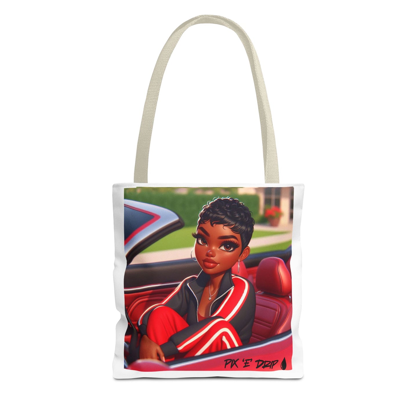 Pix ‘E’ Drip Unisex Tote Bag