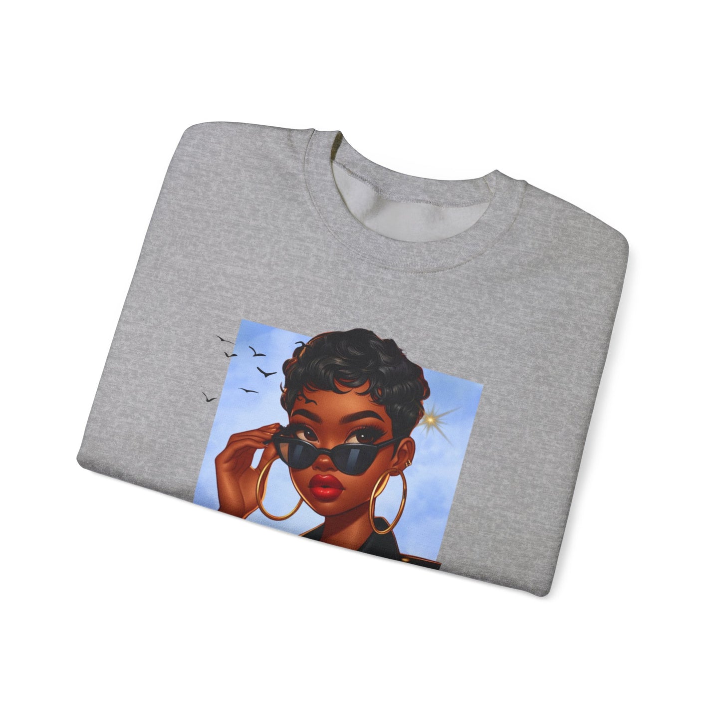 Pix’E’ Perfection Unisex Heavy Blend™ Crewneck Sweatshirt
