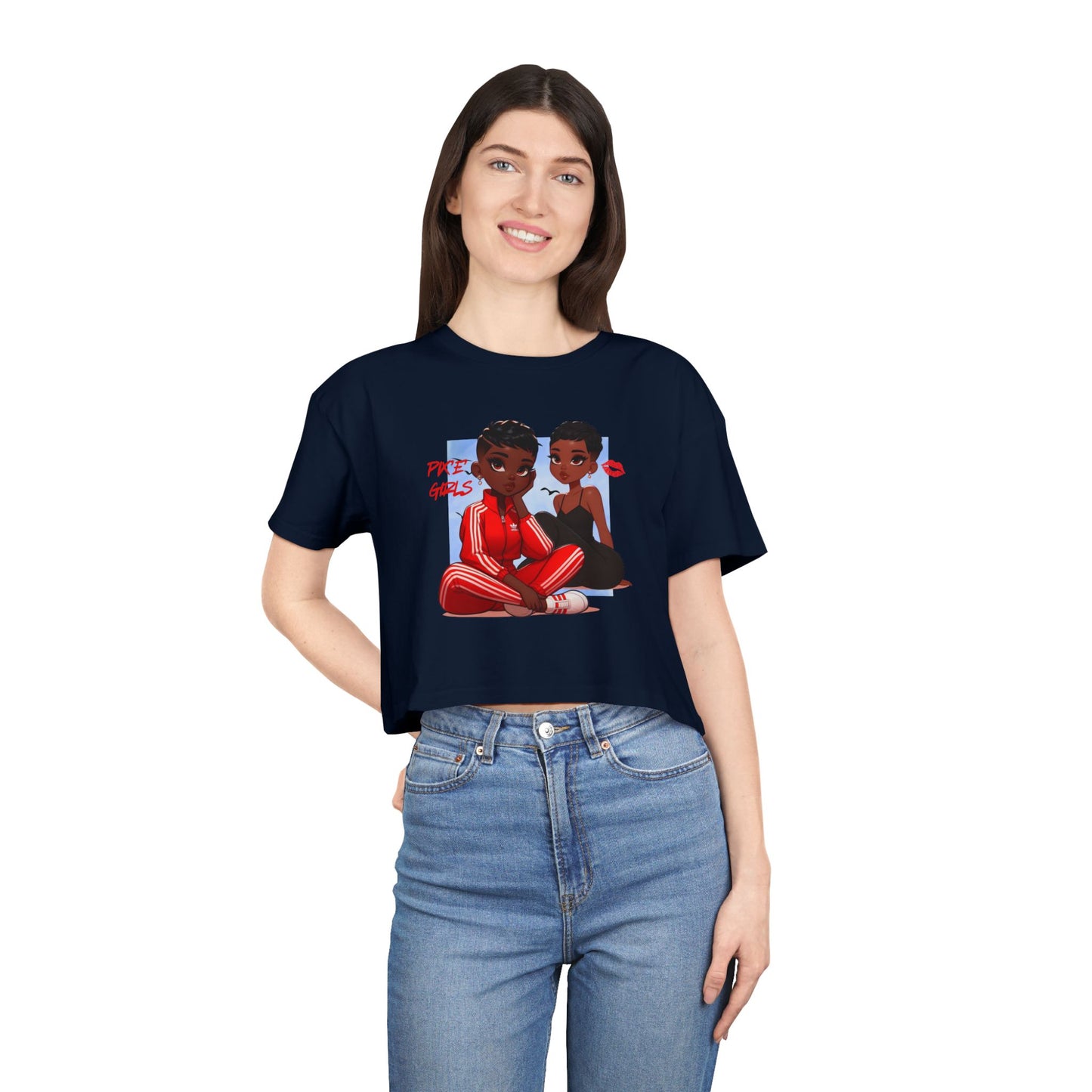 Pix ‘E’ Girls Unisex Crop Tee