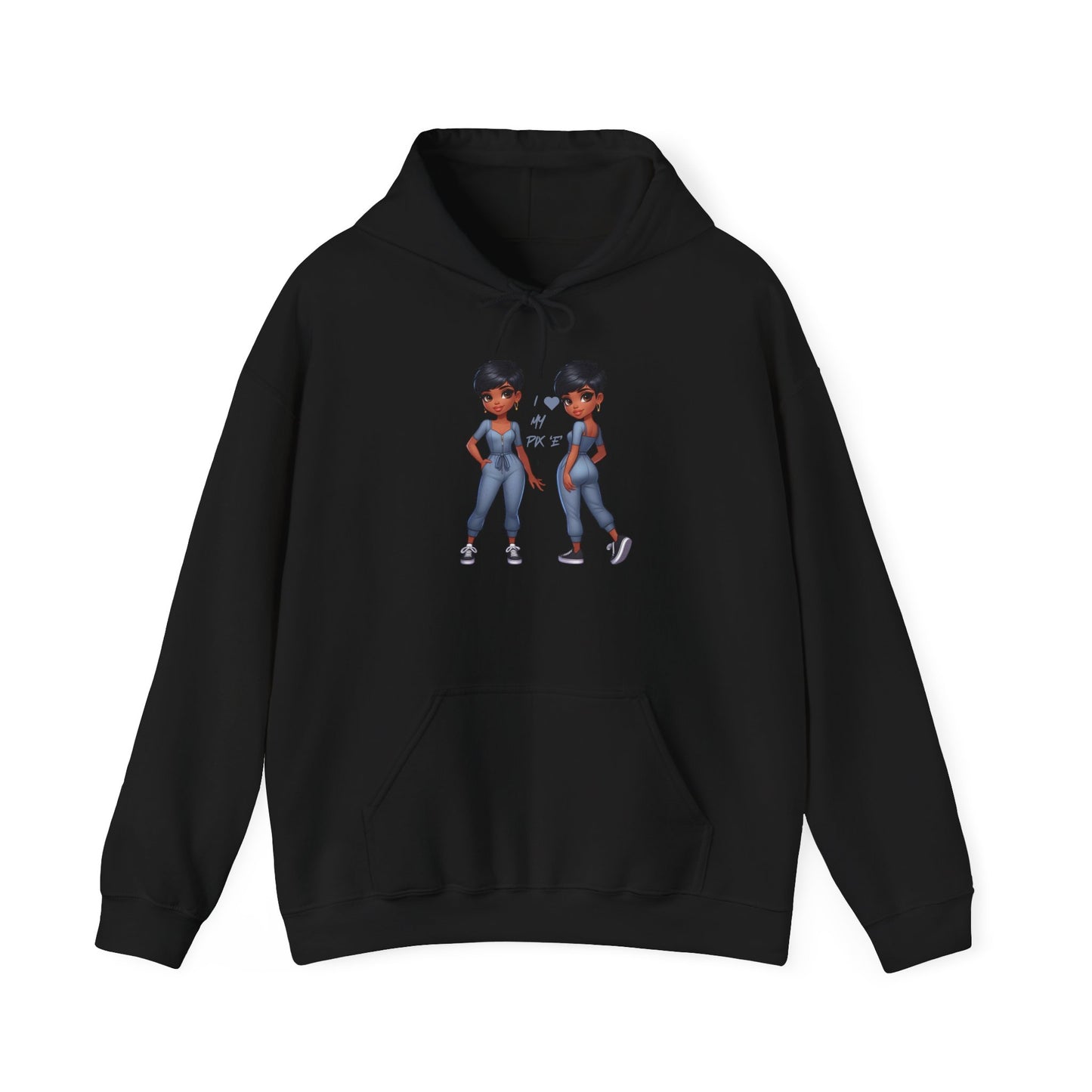 I Love My Pix 'E’ Unisex Hoodie