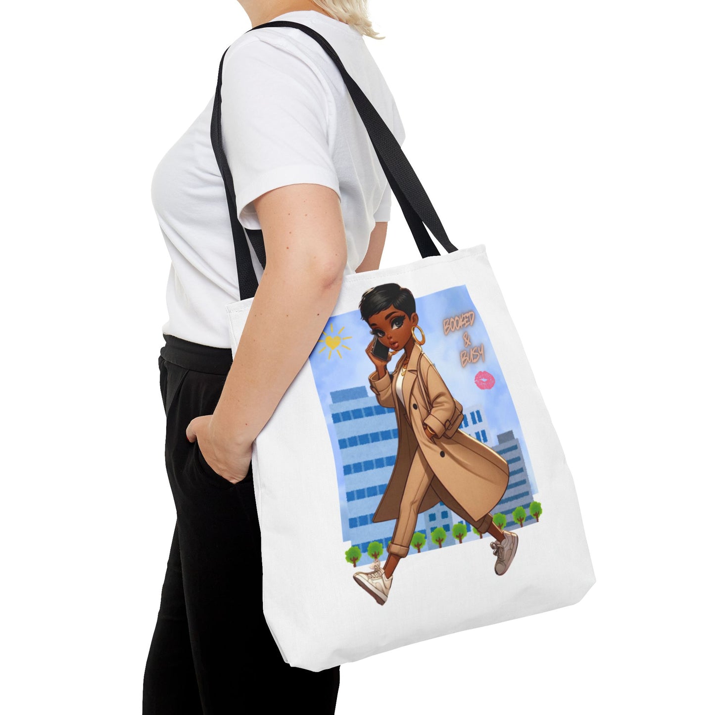 Booked & Busy Unisex Tote Bag