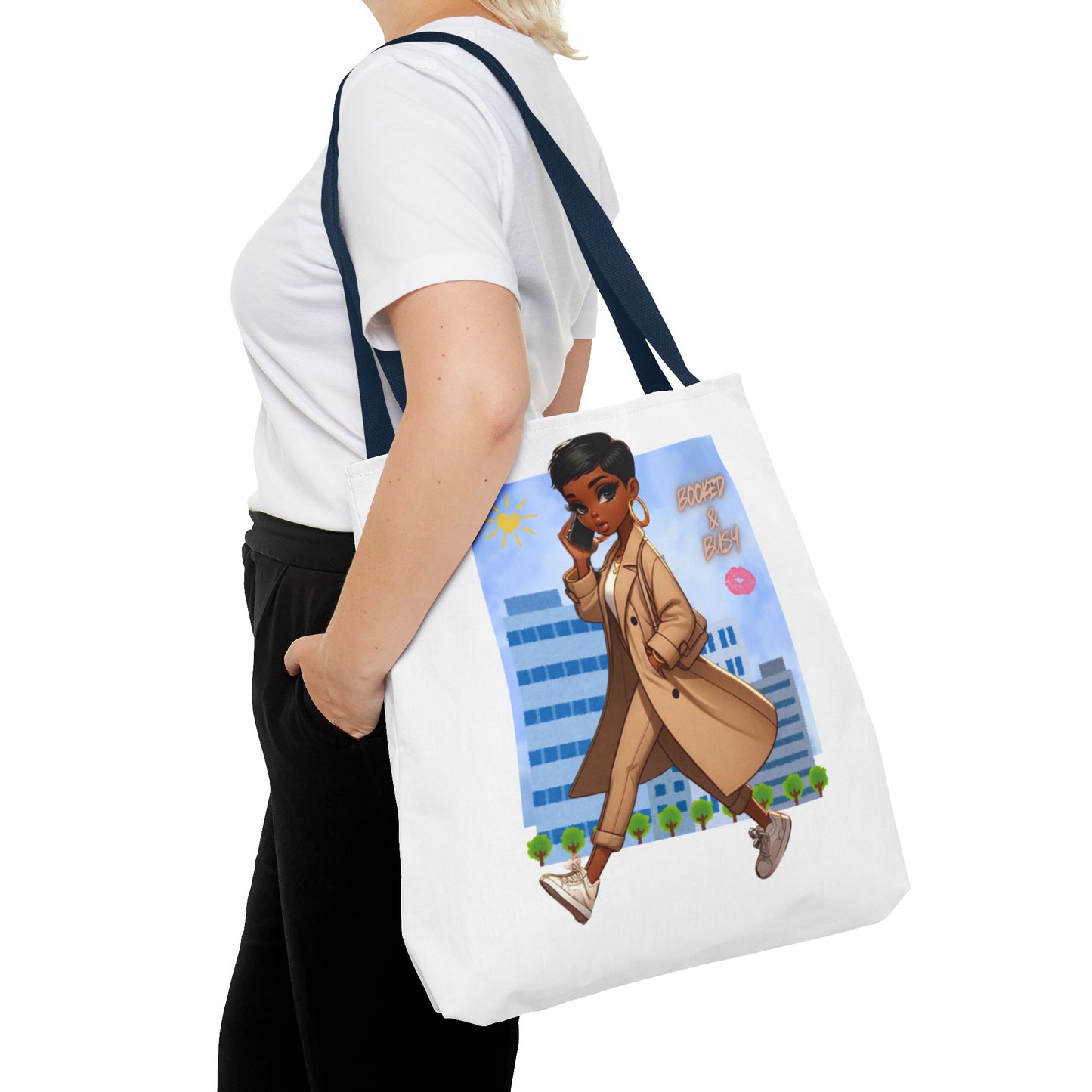 Booked & Busy Unisex Tote Bag
