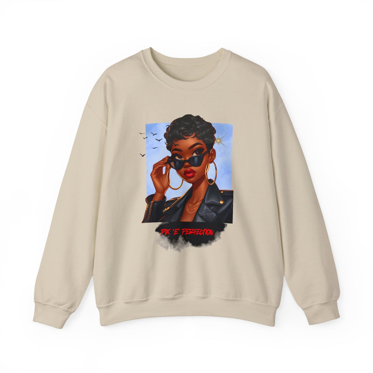 Pix’E’ Perfection Unisex Heavy Blend™ Crewneck Sweatshirt