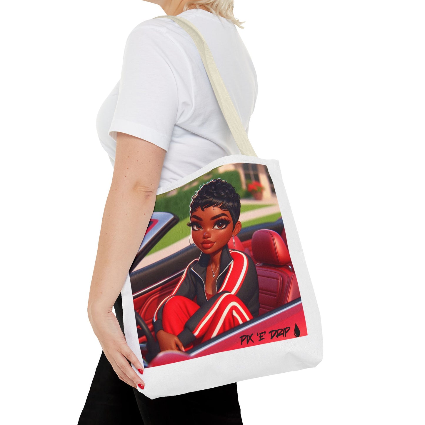 Pix ‘E’ Drip Unisex Tote Bag