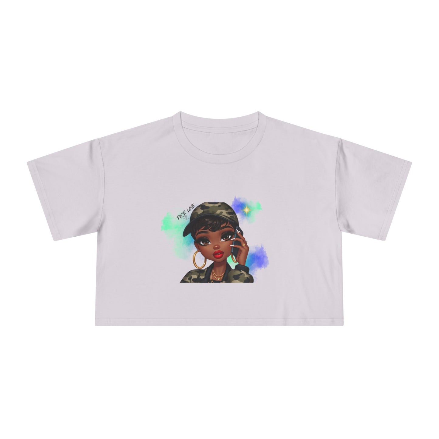 Pix ‘E’ Love Unisex Crop Tee