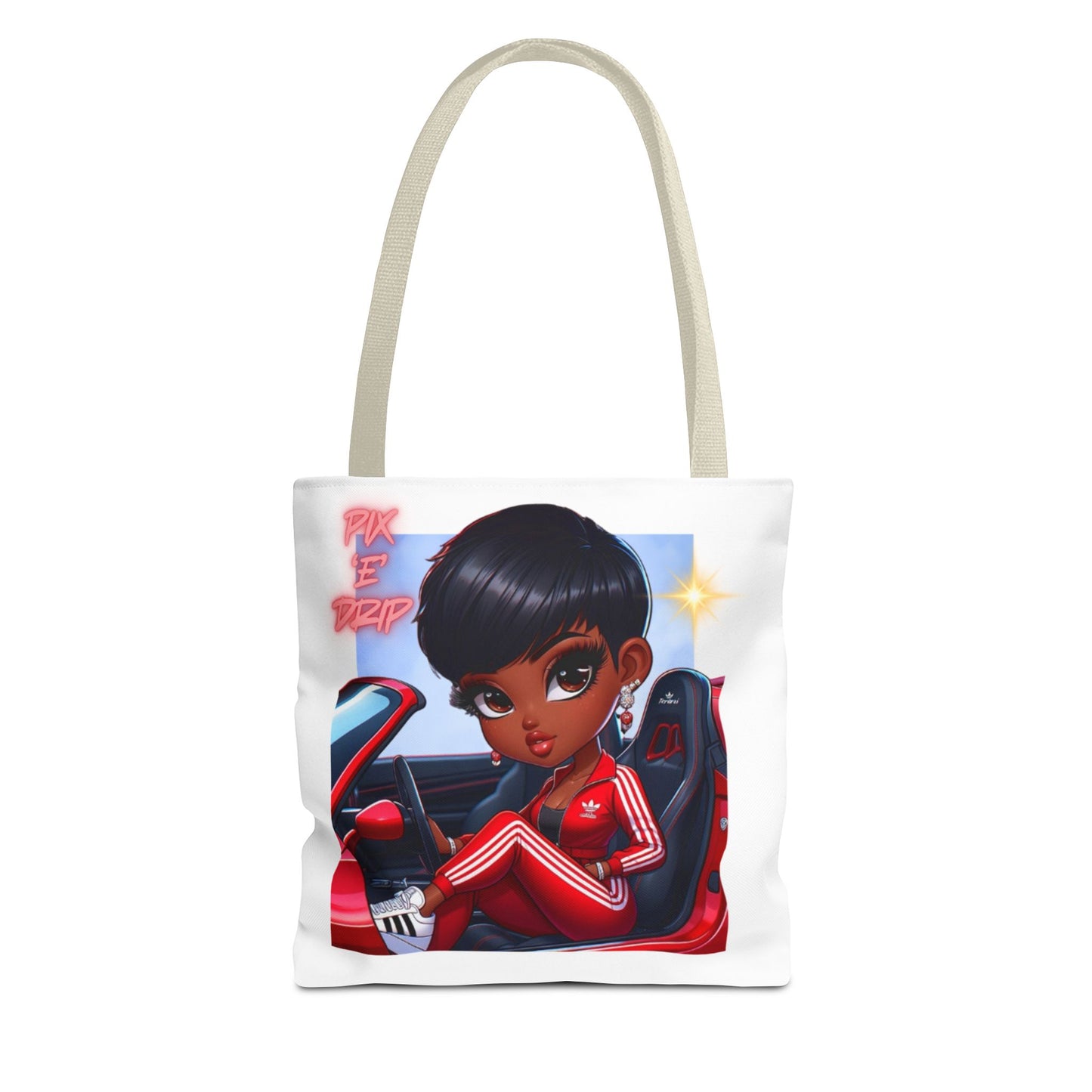Pix ‘E’ Drip Unisex Tote Bag
