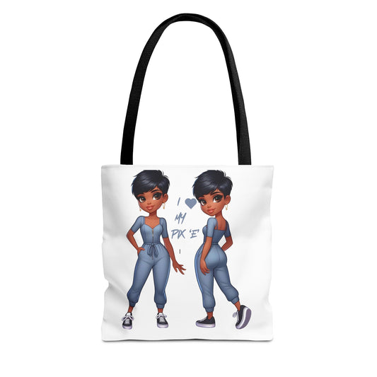 I Love My Pix 'E’ Unisex Tote Bag