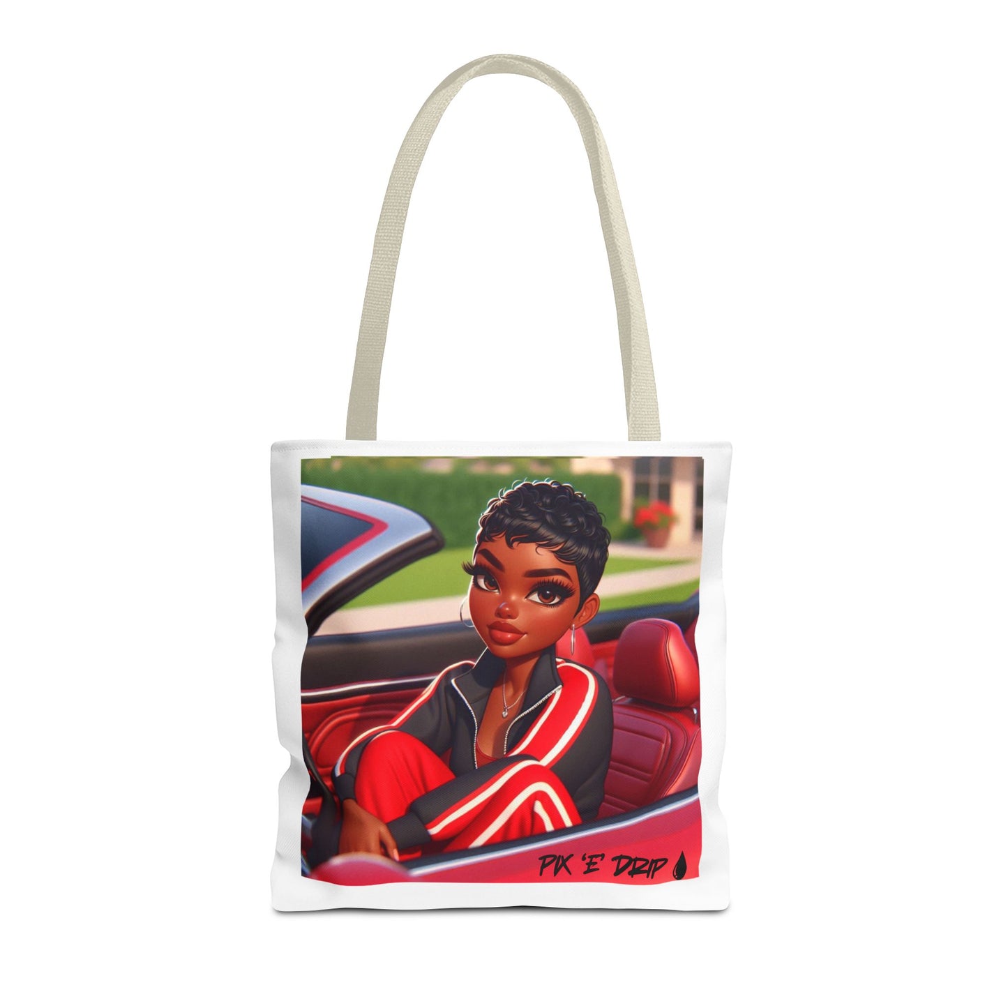 Pix ‘E’ Drip Unisex Tote Bag