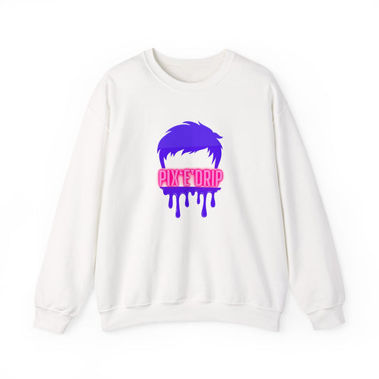 Pix ‘E’ Drip  Unisex Heavy Blend™ Crewneck Sweatshirt
