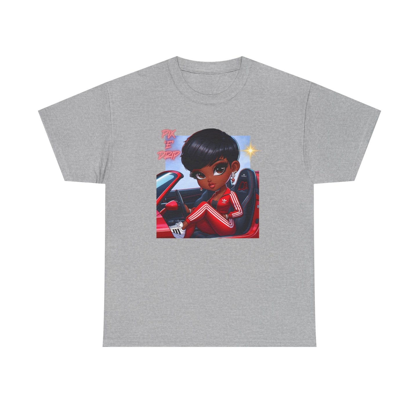 Pix ‘E’ Drip Unisex Heavy Cotton Tee