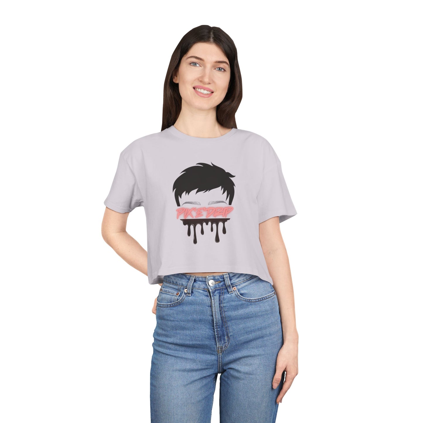 Pix ‘E’ Drip Unisex Crop Tee