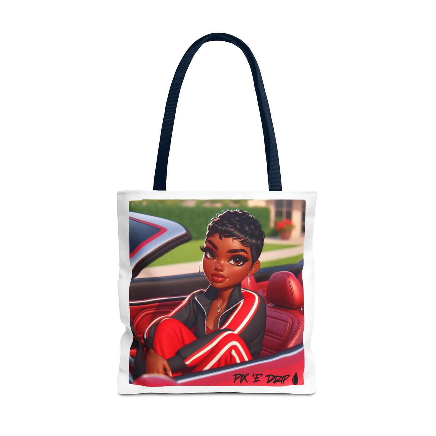 Pix ‘E’ Drip Unisex Tote Bag