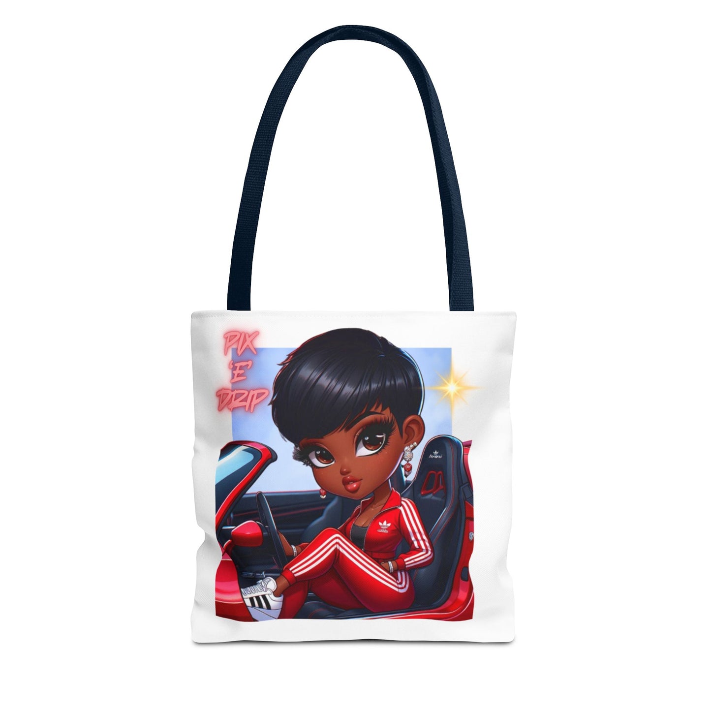 Pix ‘E’ Drip Unisex Tote Bag