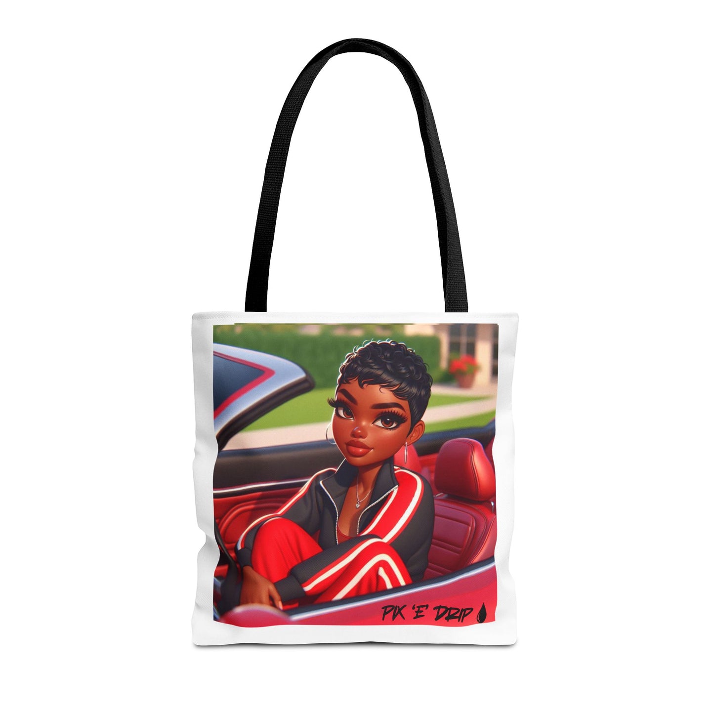 Pix ‘E’ Drip Unisex Tote Bag