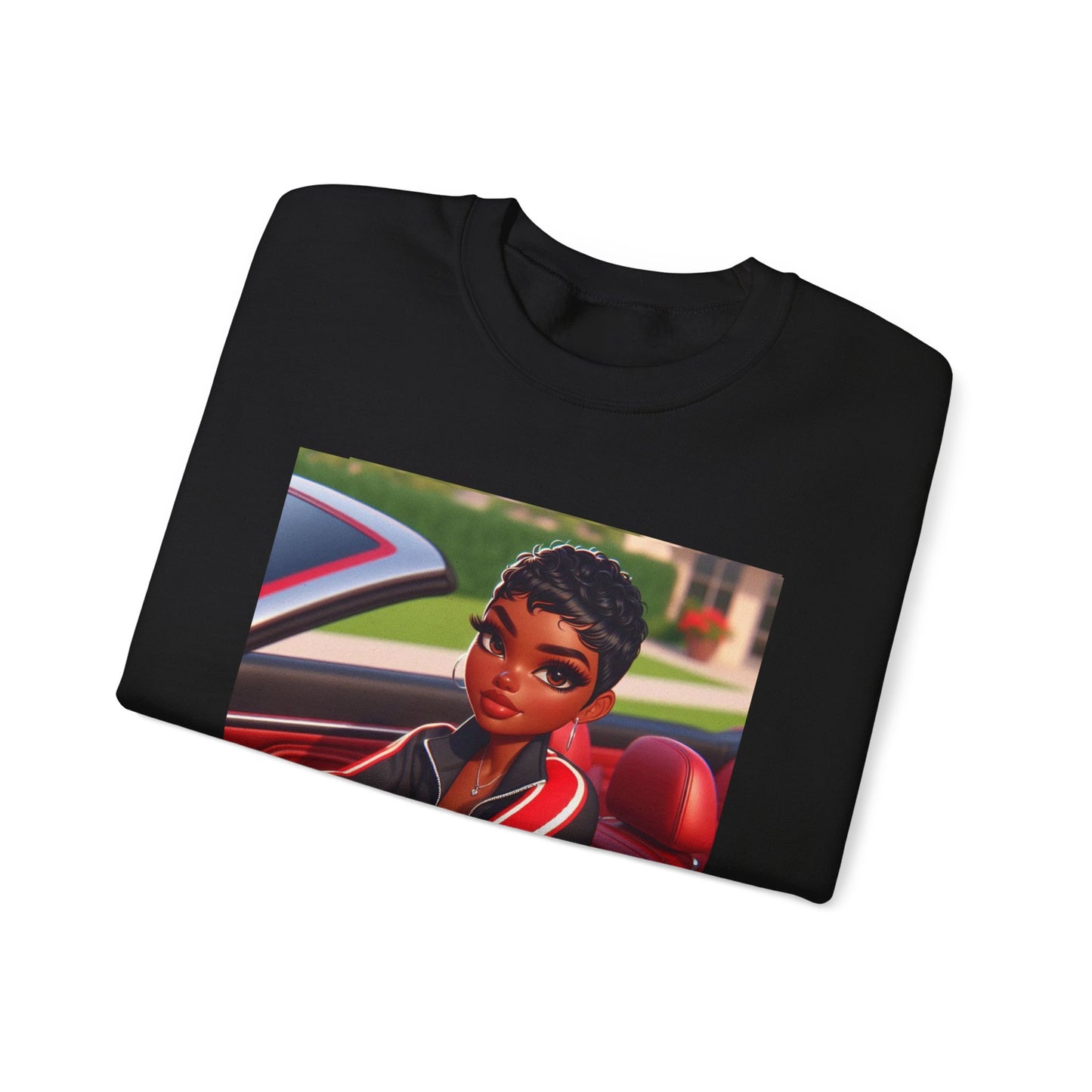 Pix ‘E’ Drip Unisex Heavy Blend™ Crewneck Sweatshirt