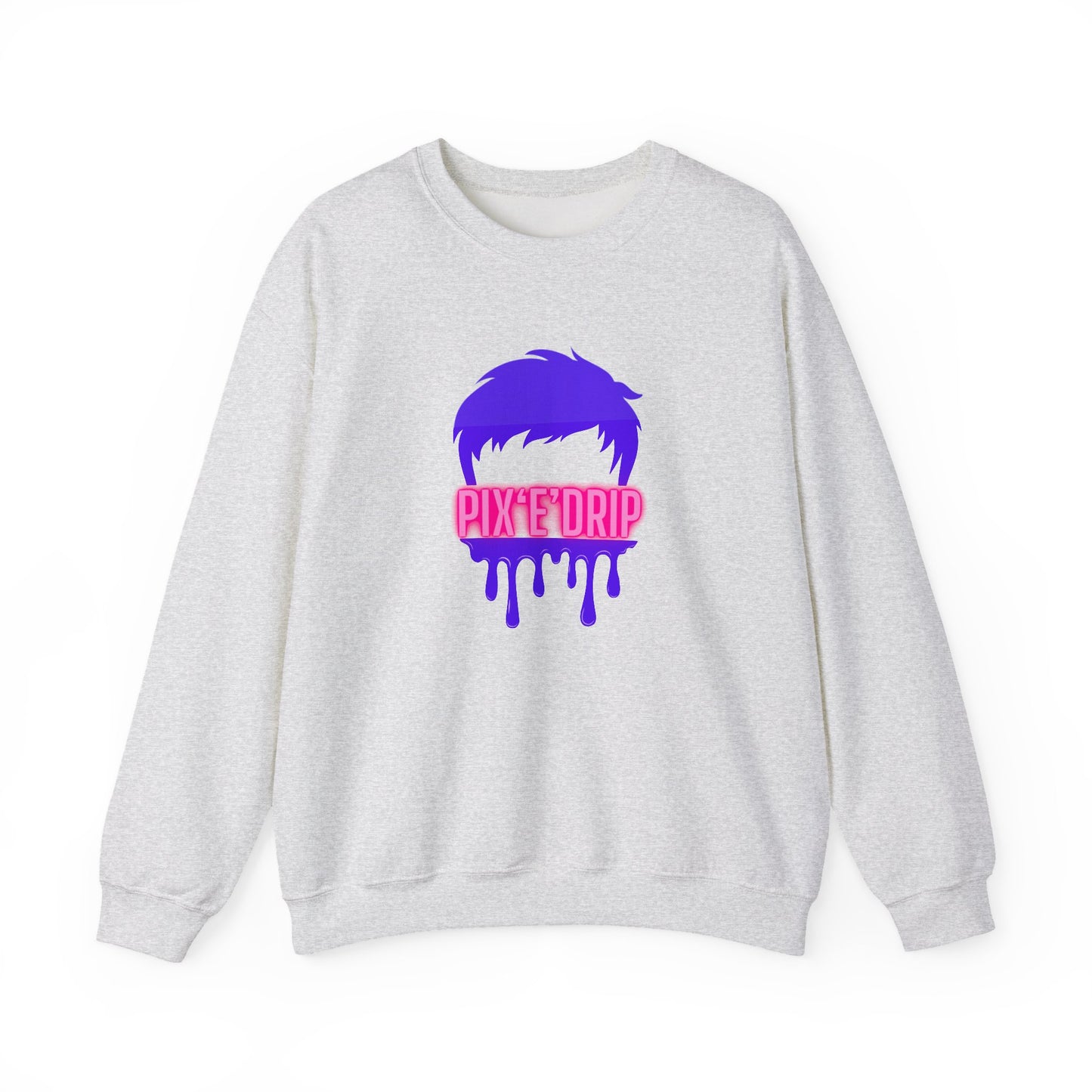 Pix ‘E’ Drip  Unisex Heavy Blend™ Crewneck Sweatshirt
