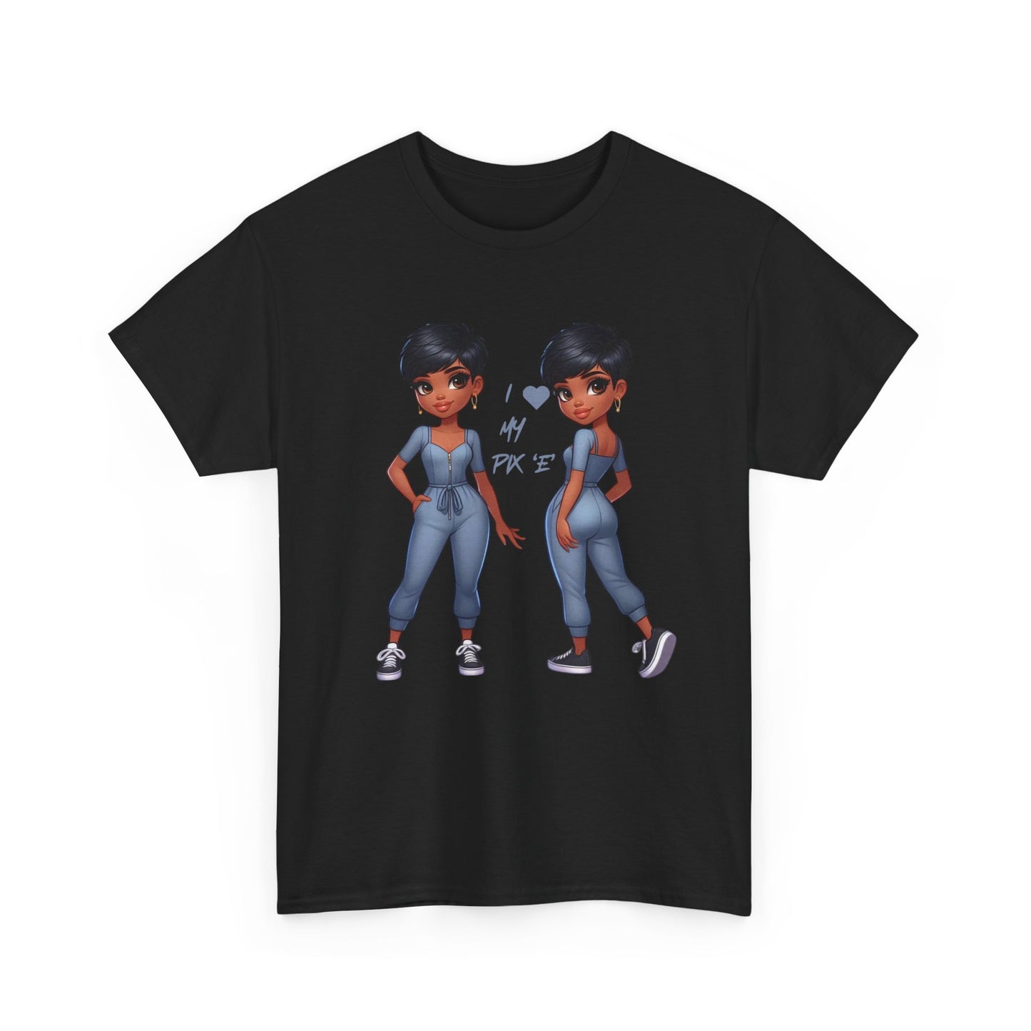 I Love My Pix 'E’ Unisex Heavy Cotton Tee