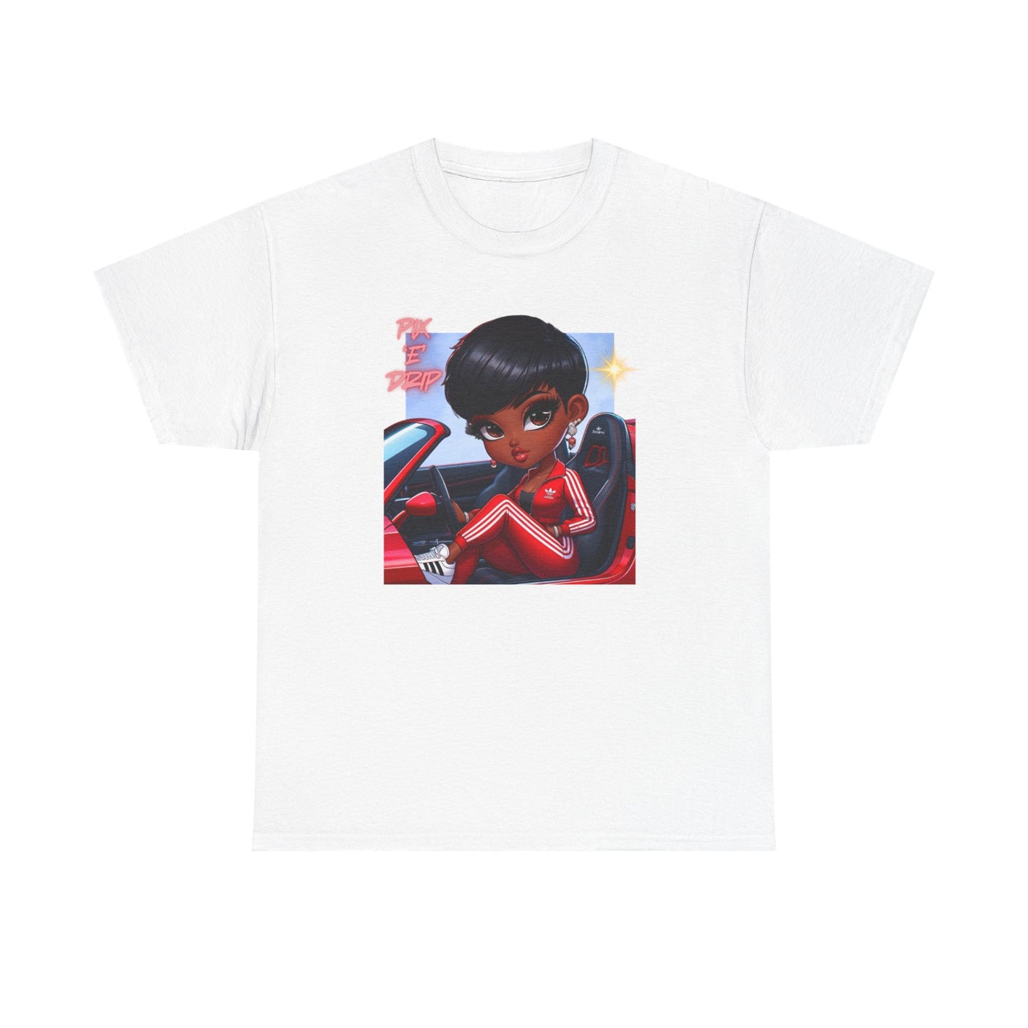 Pix ‘E’ Drip Unisex Heavy Cotton Tee