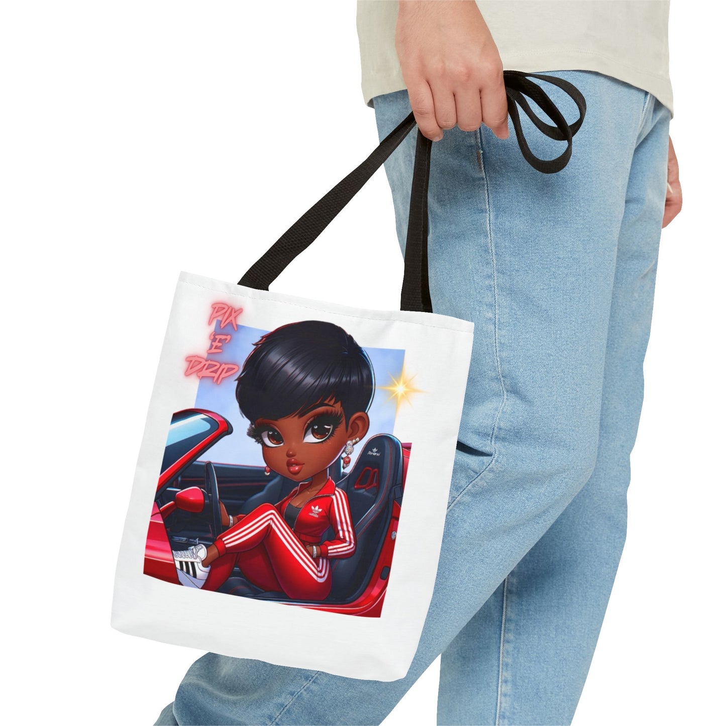 Pix ‘E’ Drip Unisex Tote Bag