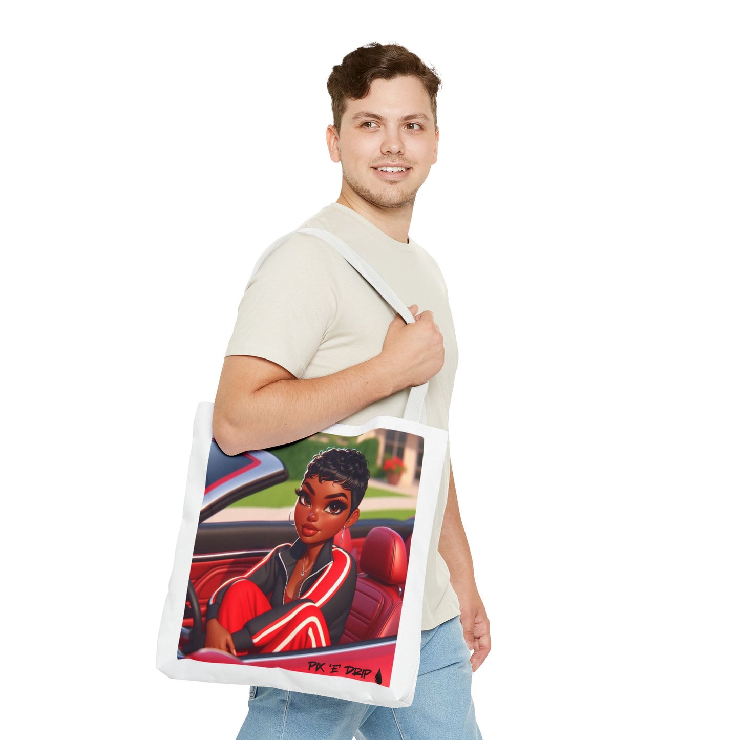 Pix ‘E’ Drip Unisex Tote Bag