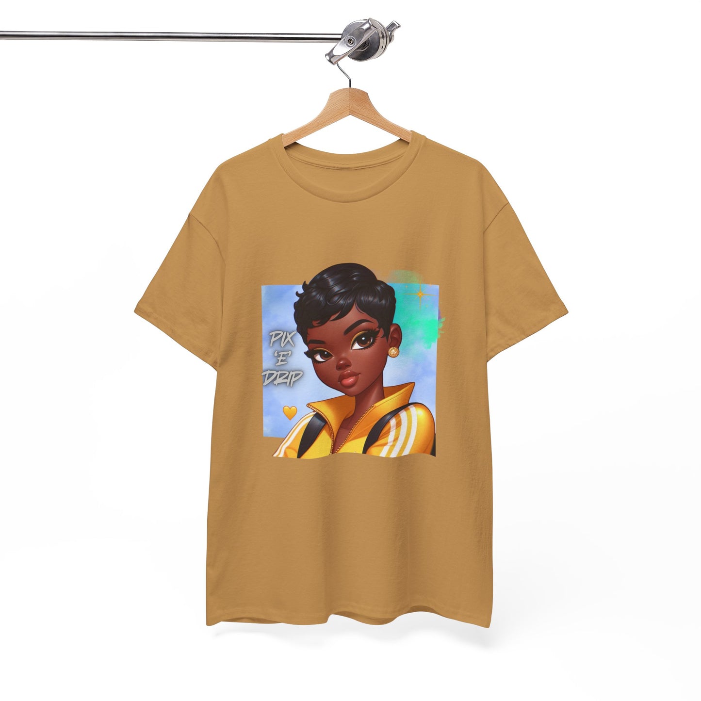 Pix ‘E’ Drip Unisex Heavy Cotton Tee