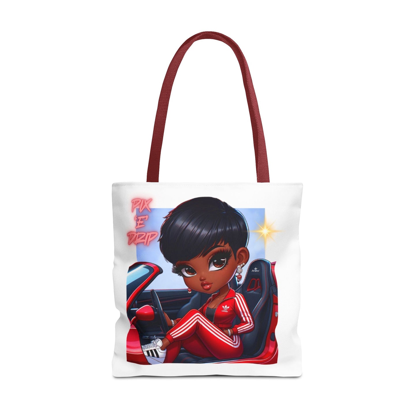 Pix ‘E’ Drip Unisex Tote Bag