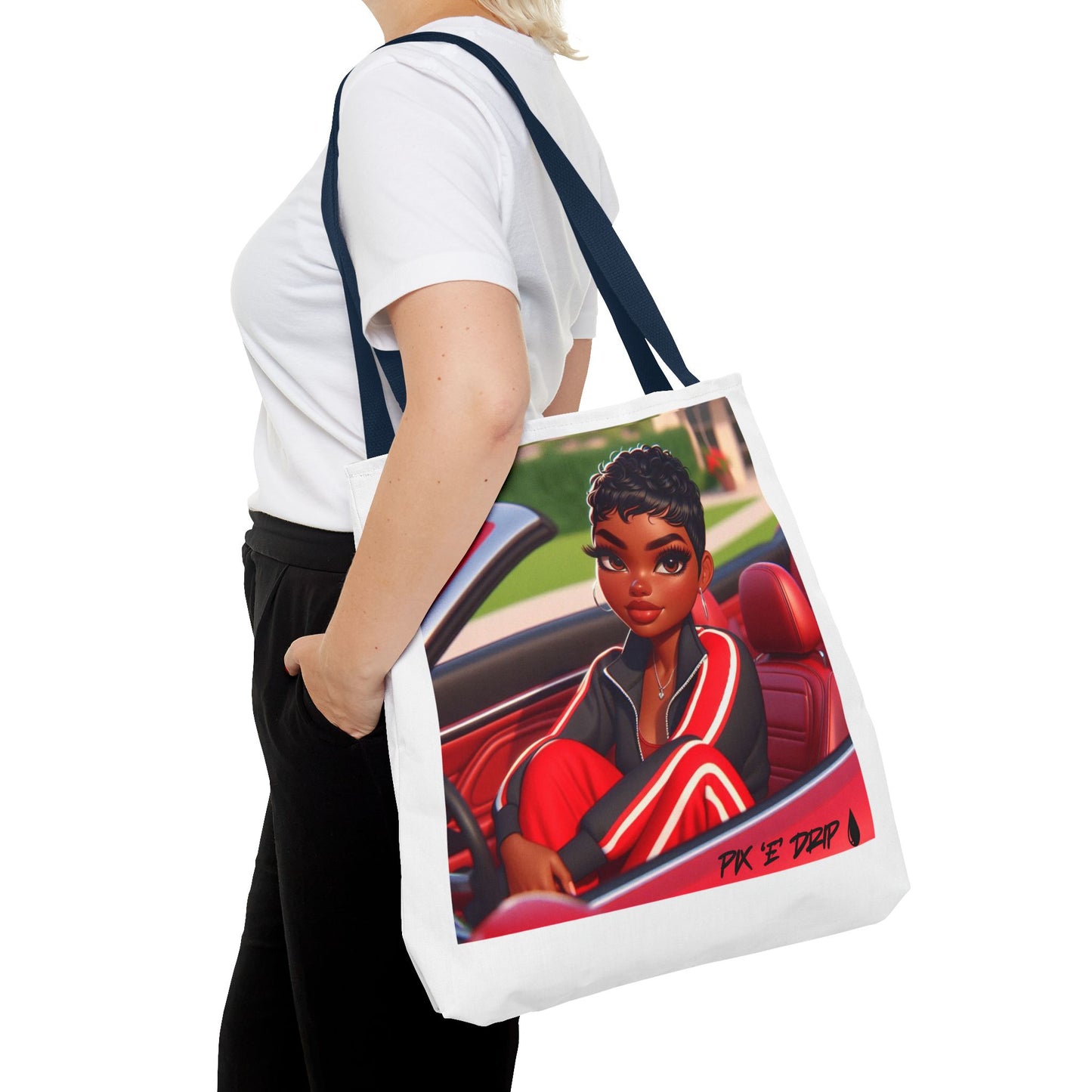 Pix ‘E’ Drip Unisex Tote Bag