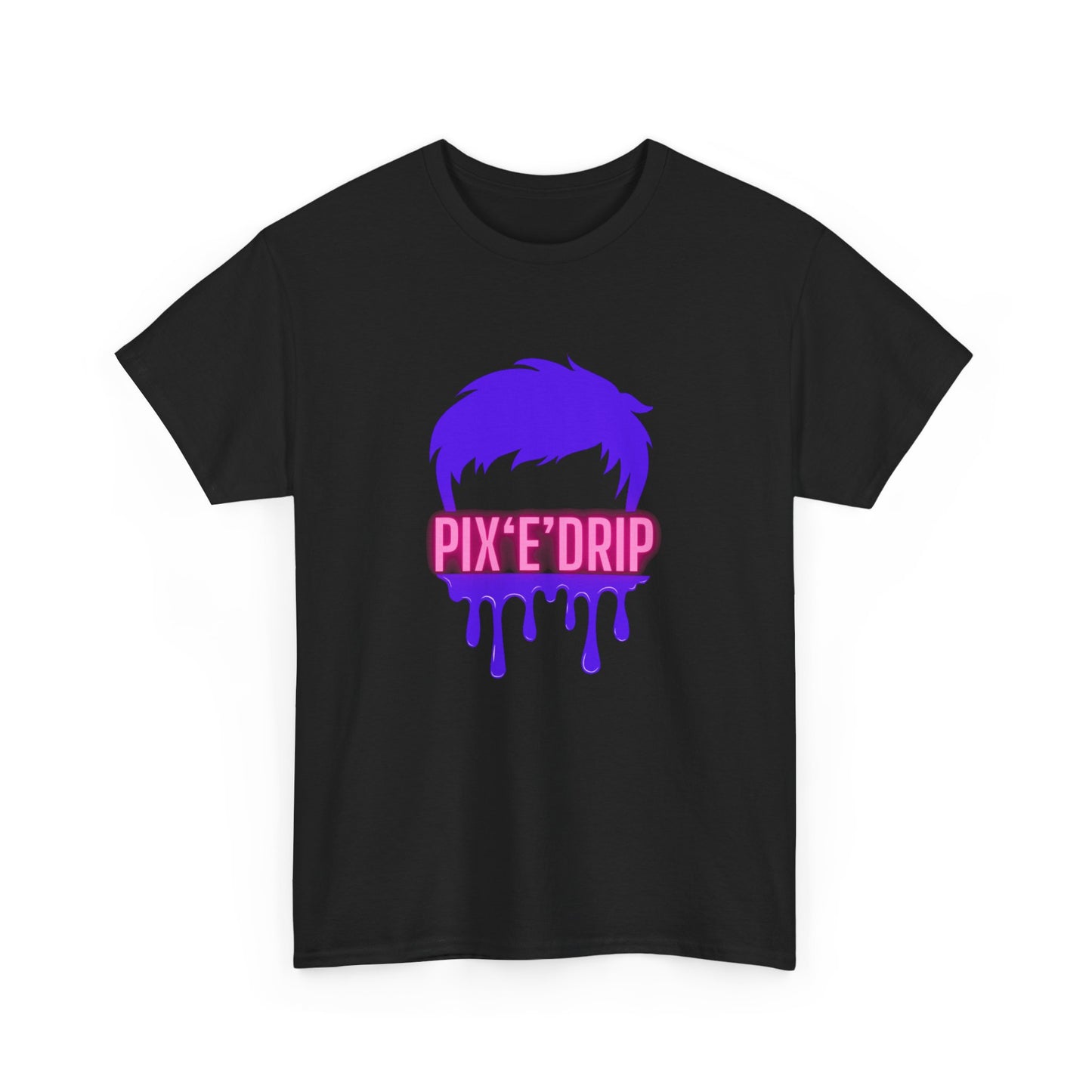 Pix ‘E’ Drip Unisex Heavy Cotton Tee