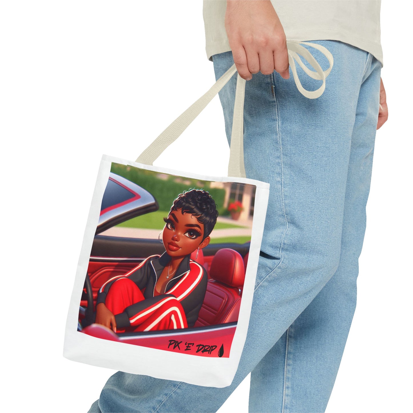 Pix ‘E’ Drip Unisex Tote Bag