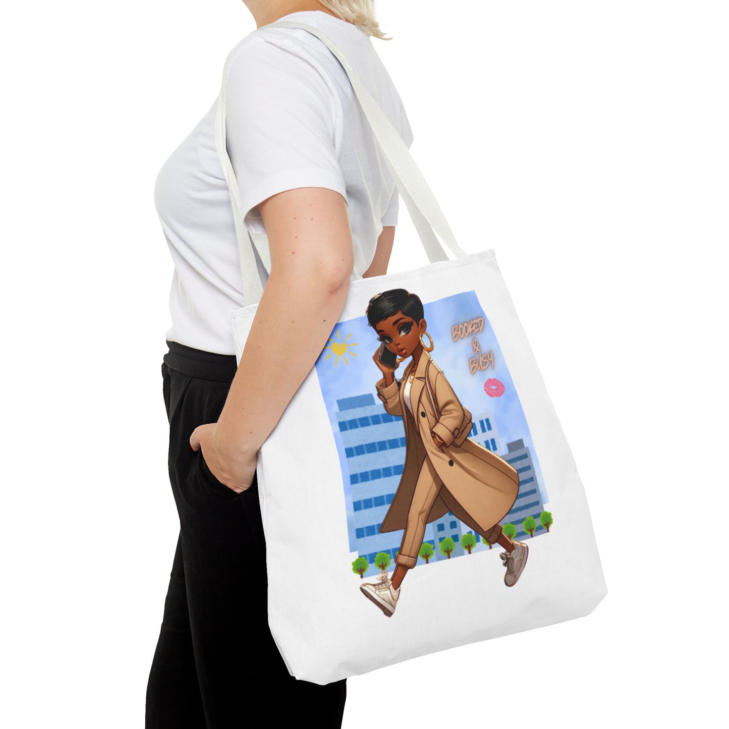 Booked & Busy Unisex Tote Bag