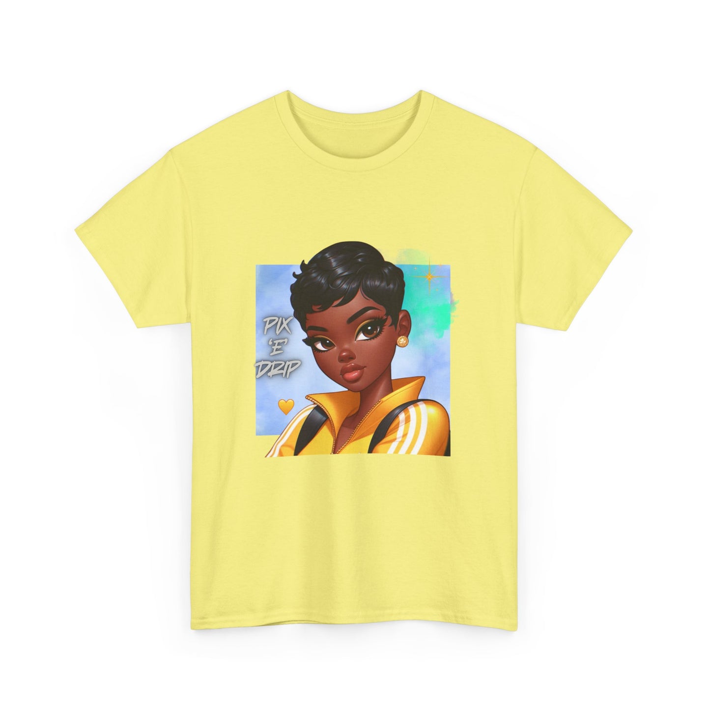 Pix ‘E’ Drip Unisex Heavy Cotton Tee