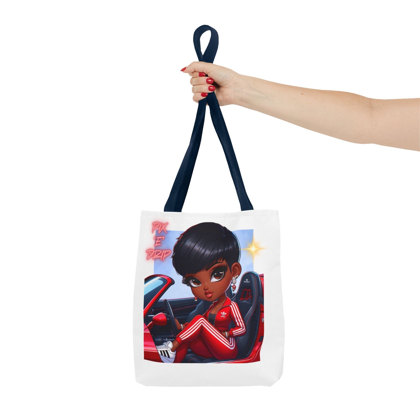 Pix ‘E’ Drip Unisex Tote Bag