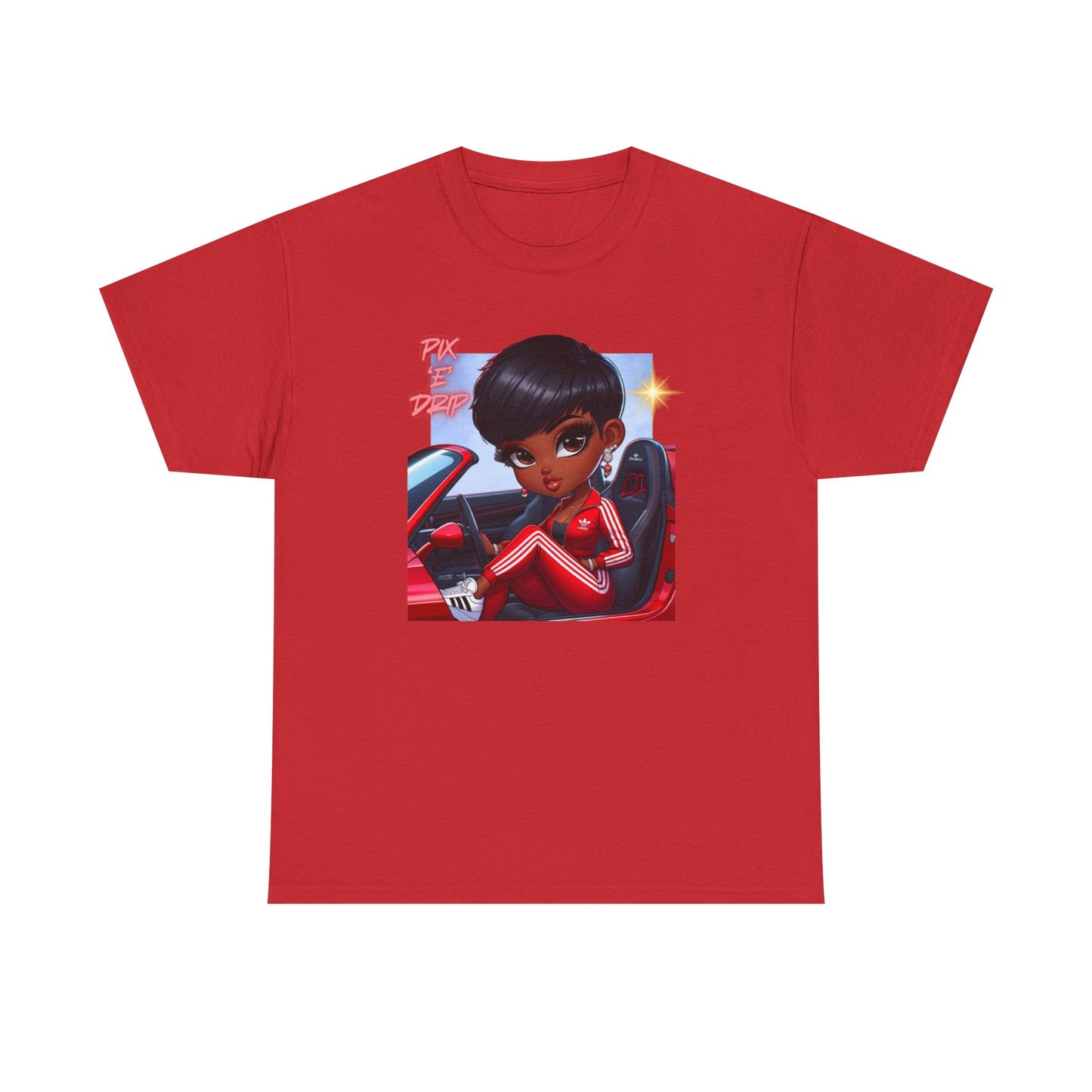 Pix ‘E’ Drip Unisex Heavy Cotton Tee