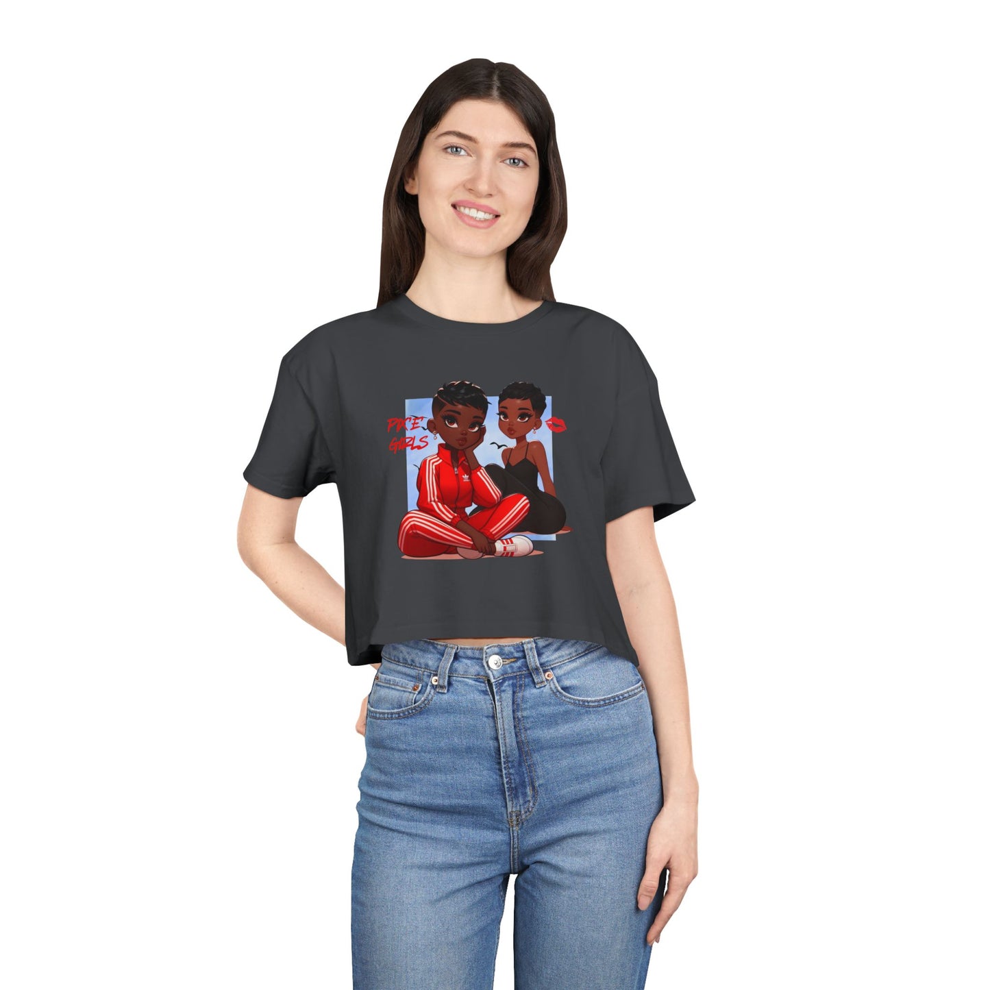 Pix ‘E’ Girls Unisex Crop Tee