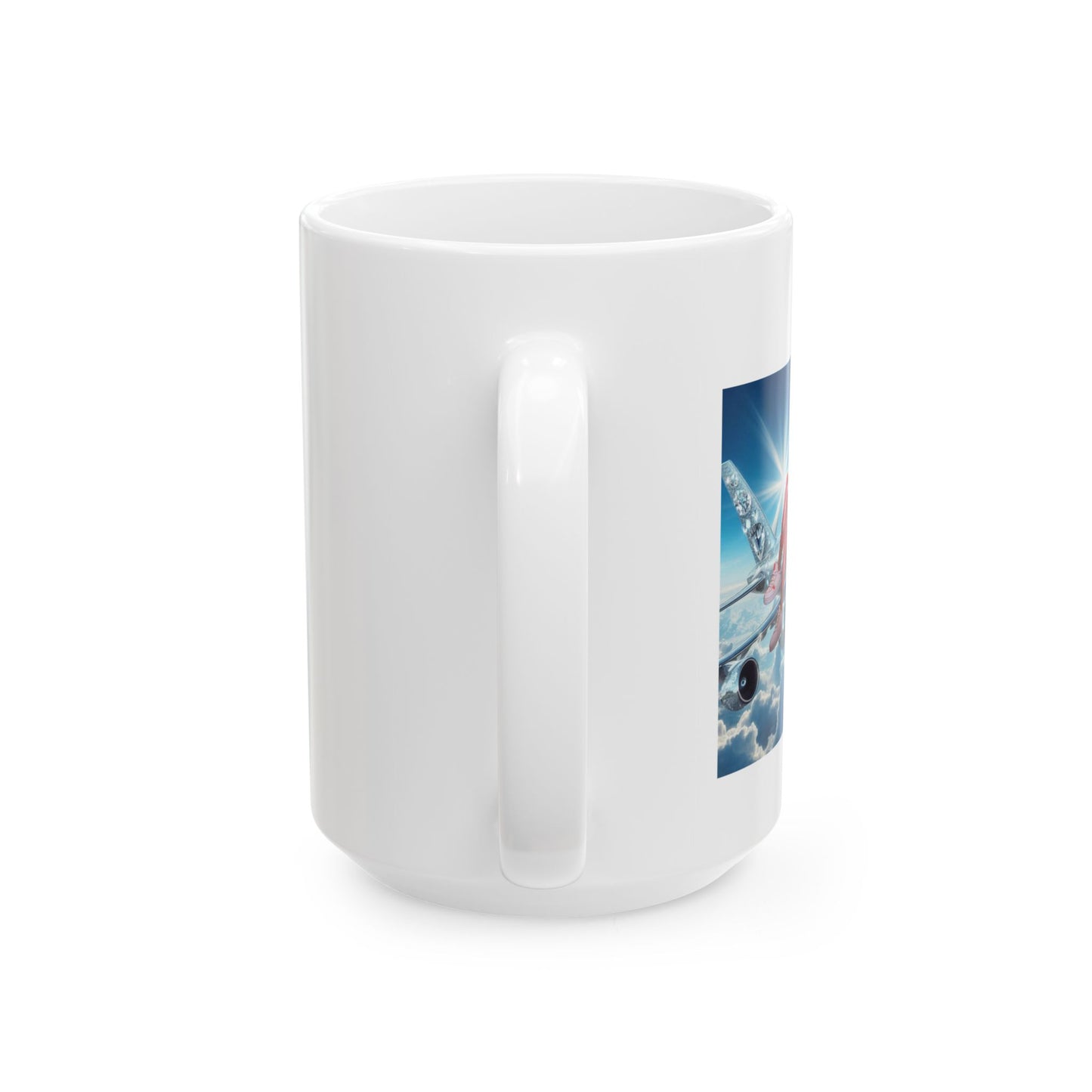 Pix 'E’ Girls Do Flights Not Feelings Mug