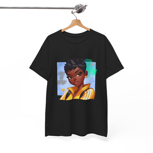 Pix ‘E’ Drip Unisex Heavy Cotton Tee