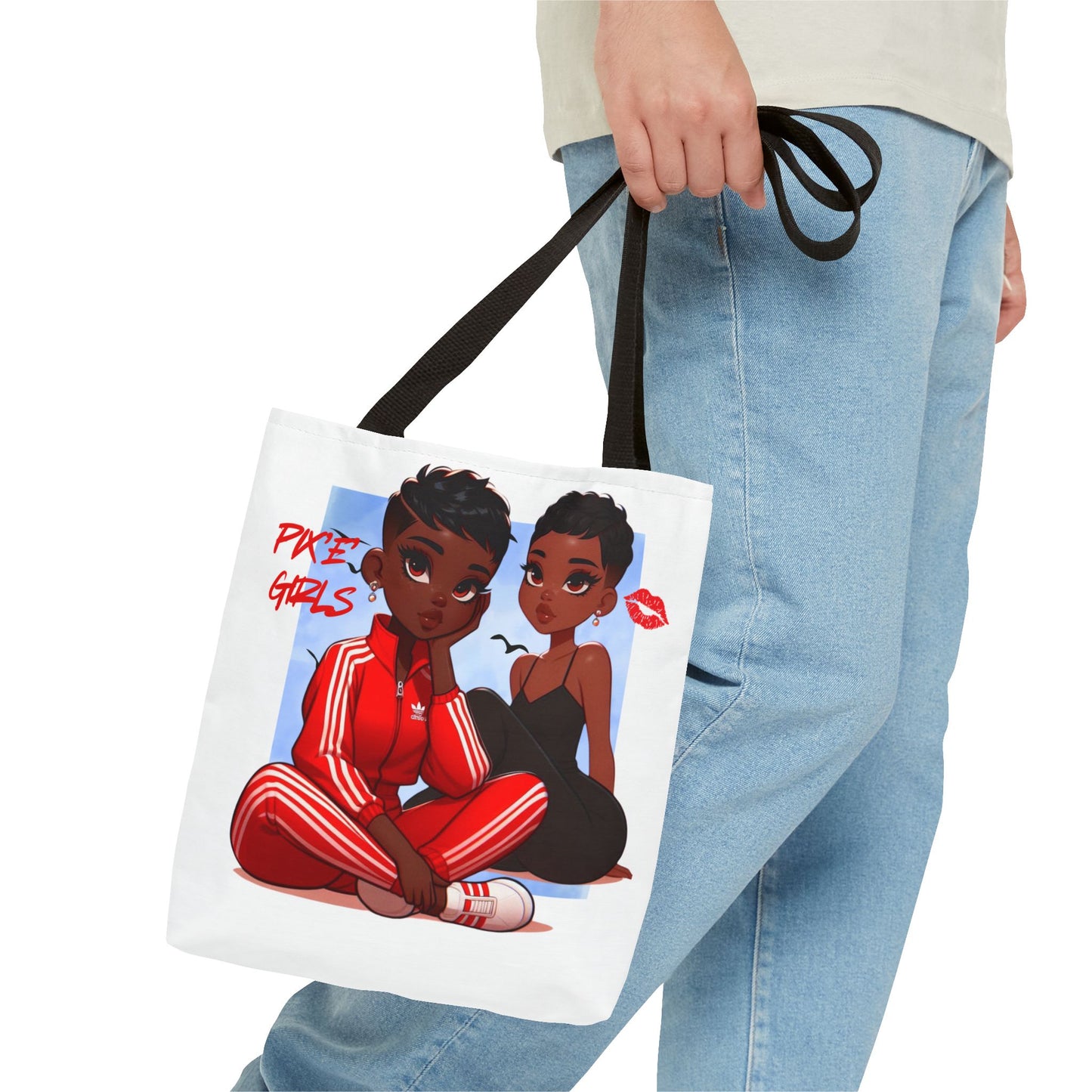 Pix ‘E’ Girls Unisex Tote Bag