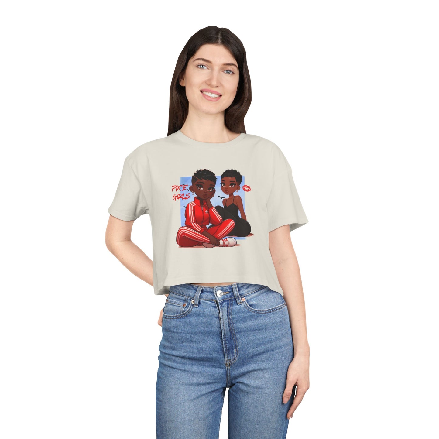 Pix ‘E’ Girls Unisex Crop Tee