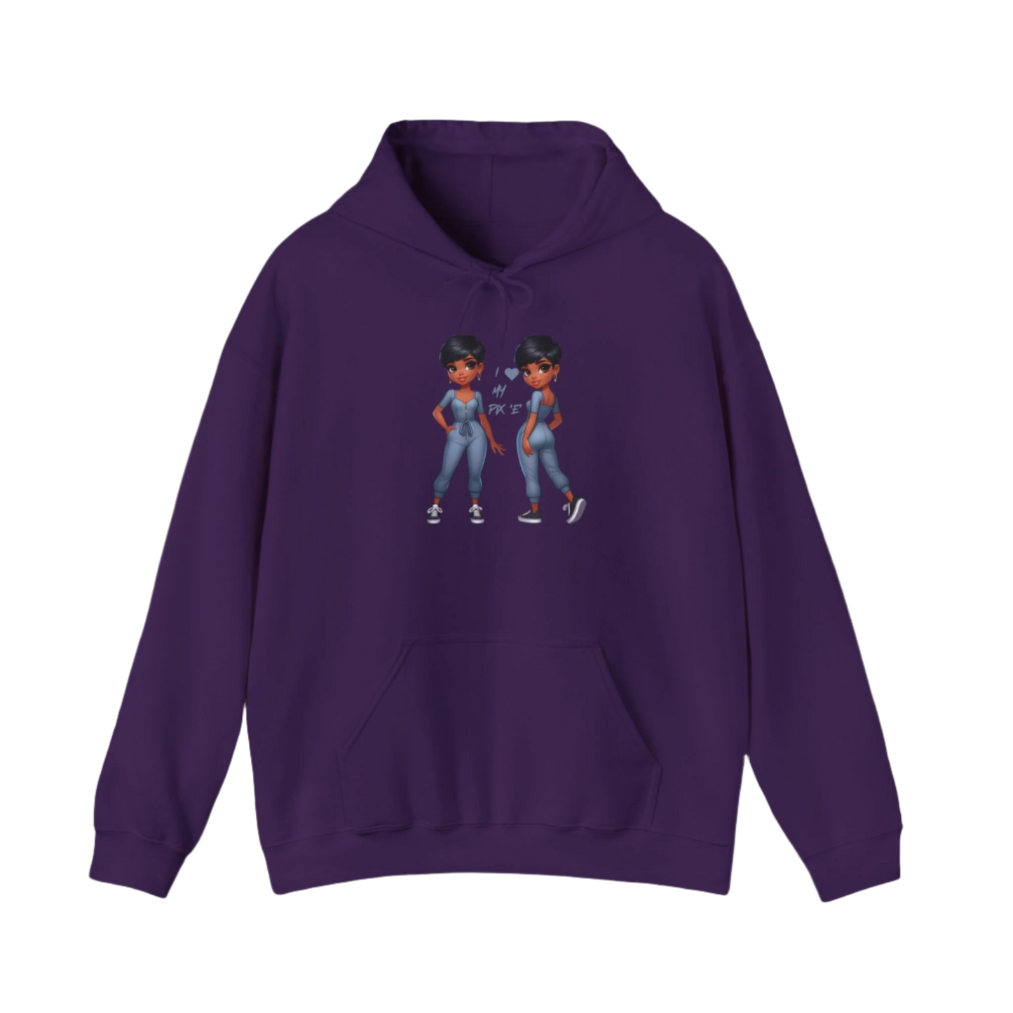 I Love My Pix 'E’ Unisex Hoodie