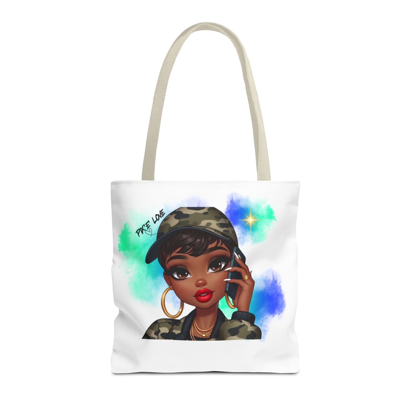 Pix ‘E’ Love Unisex Tote Bag