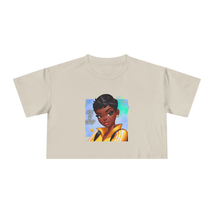 Pix ‘E’ Drip Unisex Crop Tee