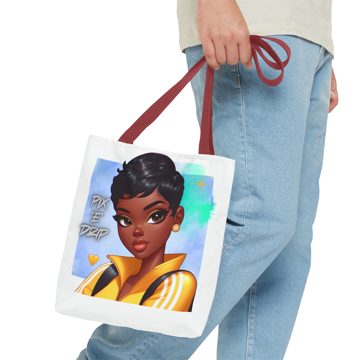 Pix ‘E’ Drip Unisex Tote Bag
