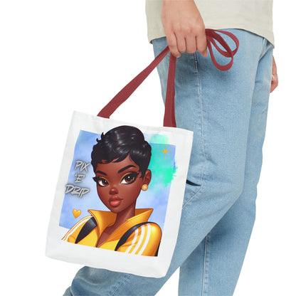 Pix ‘E’ Drip Unisex Tote Bag