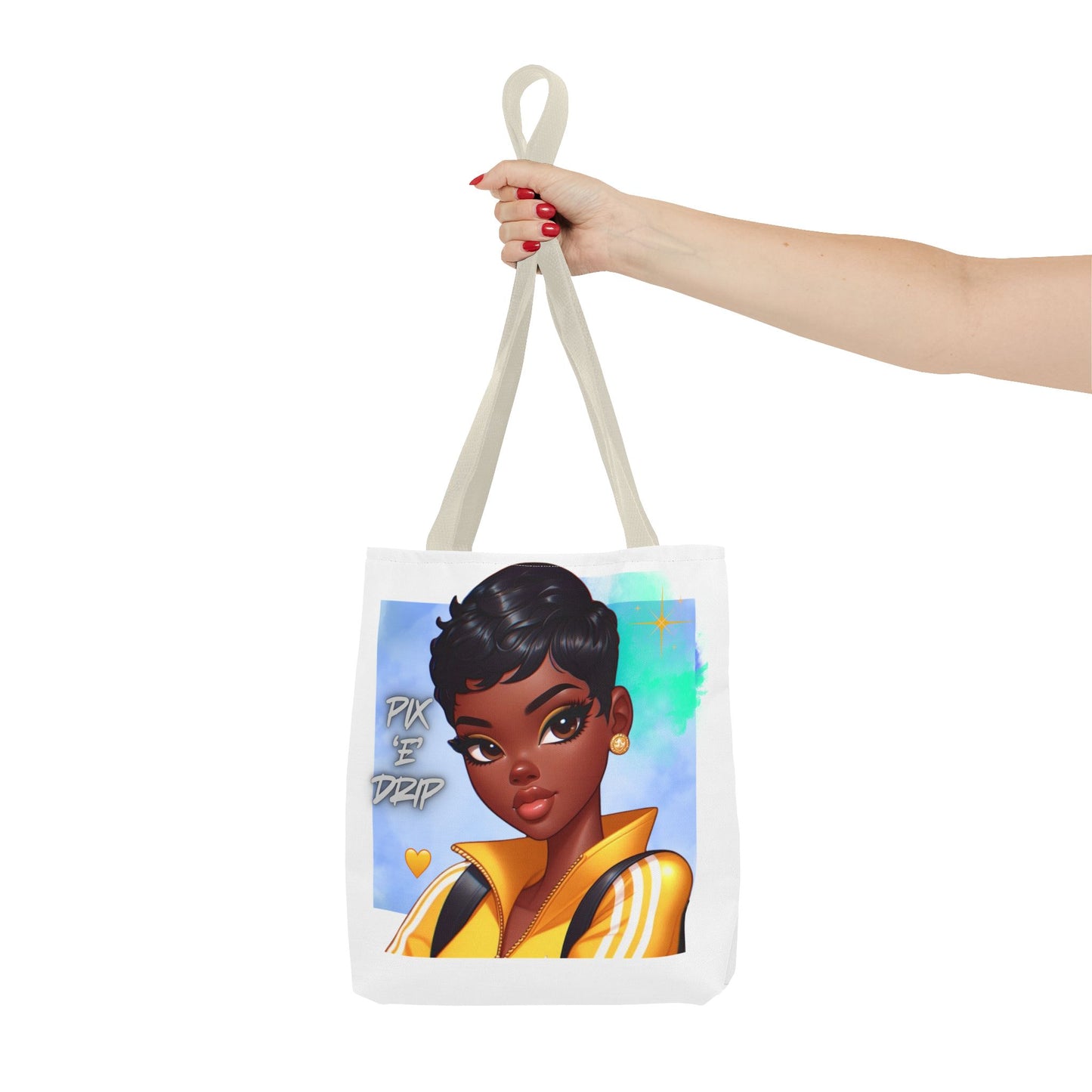 Pix ‘E’ Drip Unisex Tote Bag