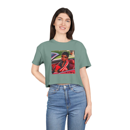 Pix ‘E’ Drip Unisex Crop Tee