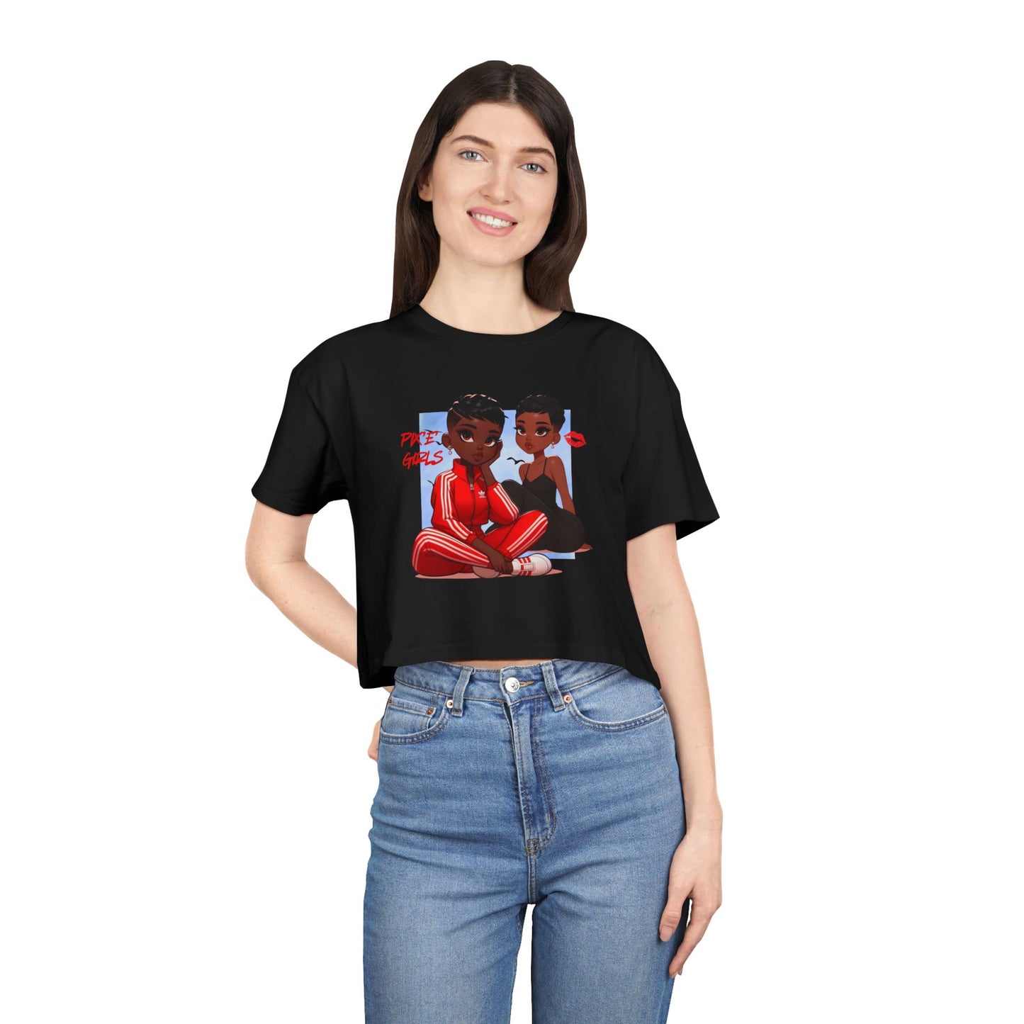 Pix ‘E’ Girls Unisex Crop Tee